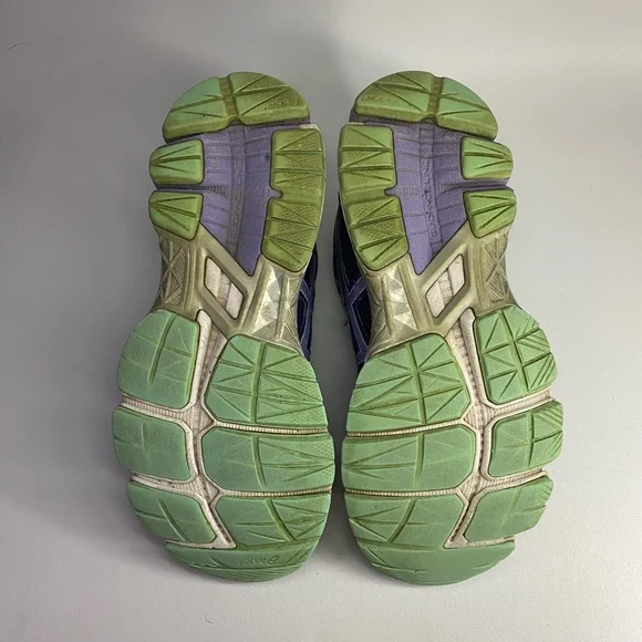Asics Gel GT 1000 Duomax Running Shoes women size 7 Navy/Purple/Mint. T5A7N - Picture 6 of 8